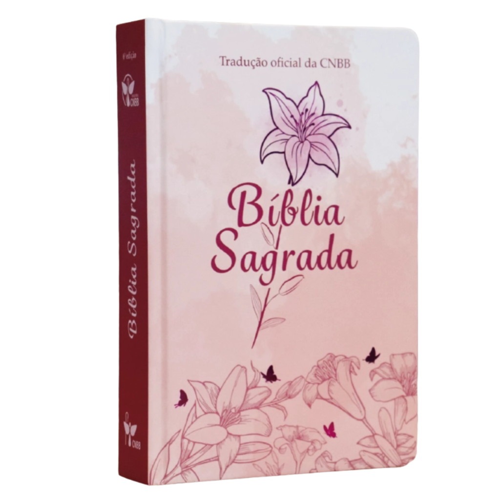 Bíblia Sagrada – Capa Feminina Lírio