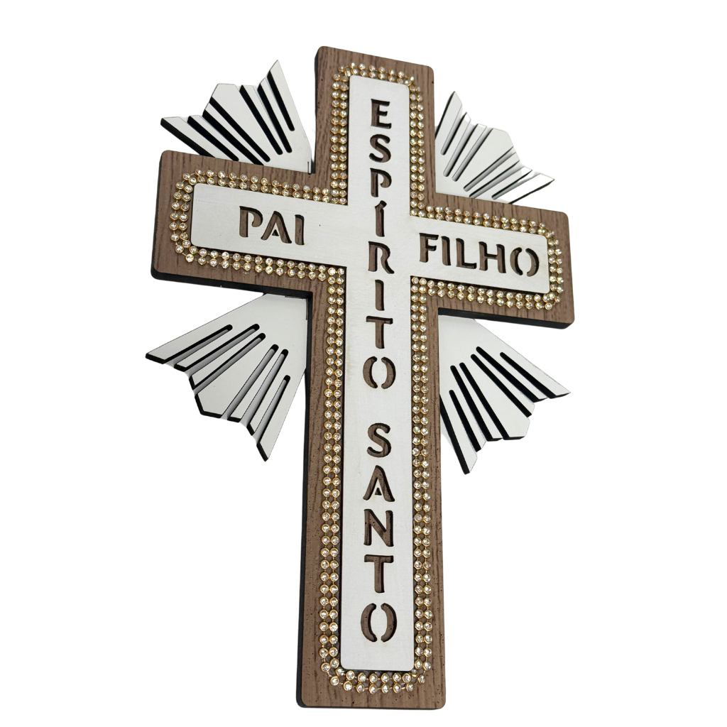 Cruz Espirito Santo - 25cm