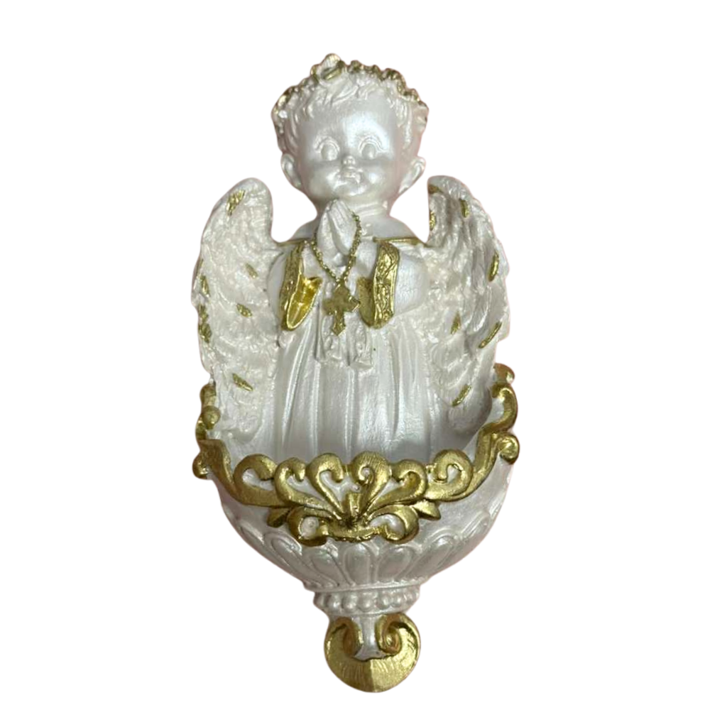 Pia de Água Benta Anjo da Guarda