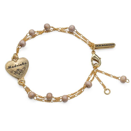 Pulsera de la Madrina de 4 mm (con Bolsita)