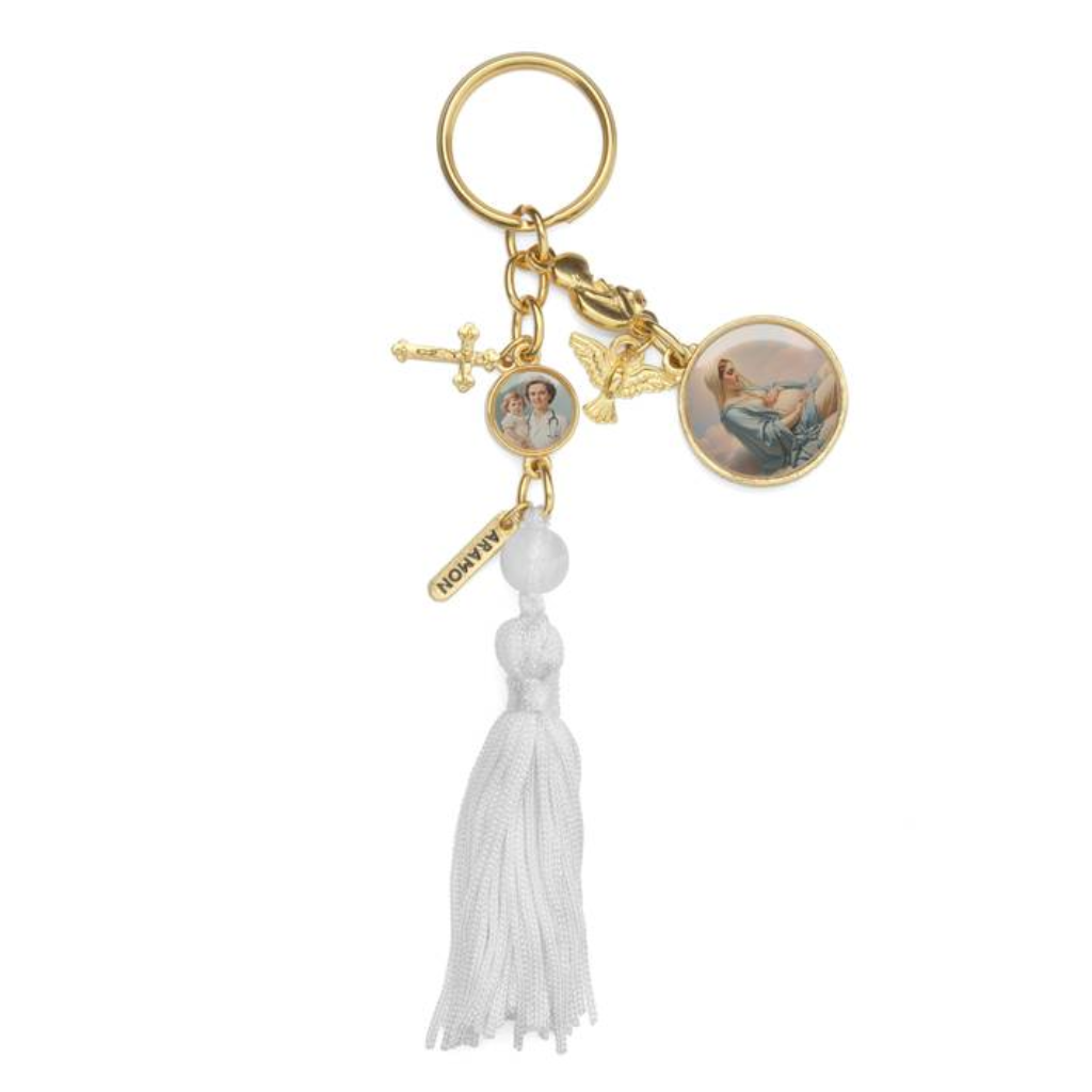 Miracle of Life Keychain with Pompom