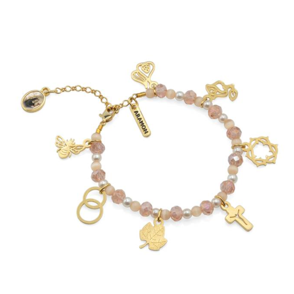 Story of Saint Rita Bracelet - Rose