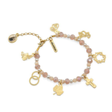 Story of Saint Rita Bracelet - Rose