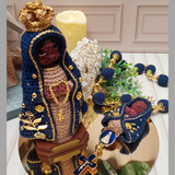 Kit Nossa Senhora Aparecida em Crochê – Edição Especial Dia das Mães