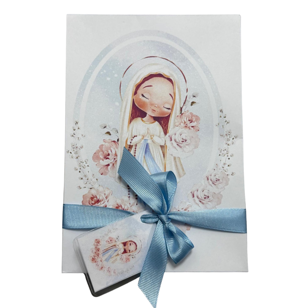 Kit Nossa Senhora de Lourdes em Crochê – Edição Especial Dia das Mães