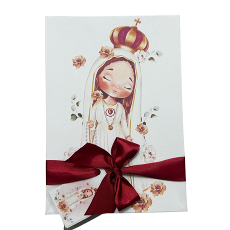 Kit Nossa Senhora de Fátima em Crochê – Edição Especial Dia das Mães