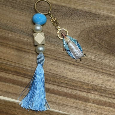 Our Lady of Grace Keychain