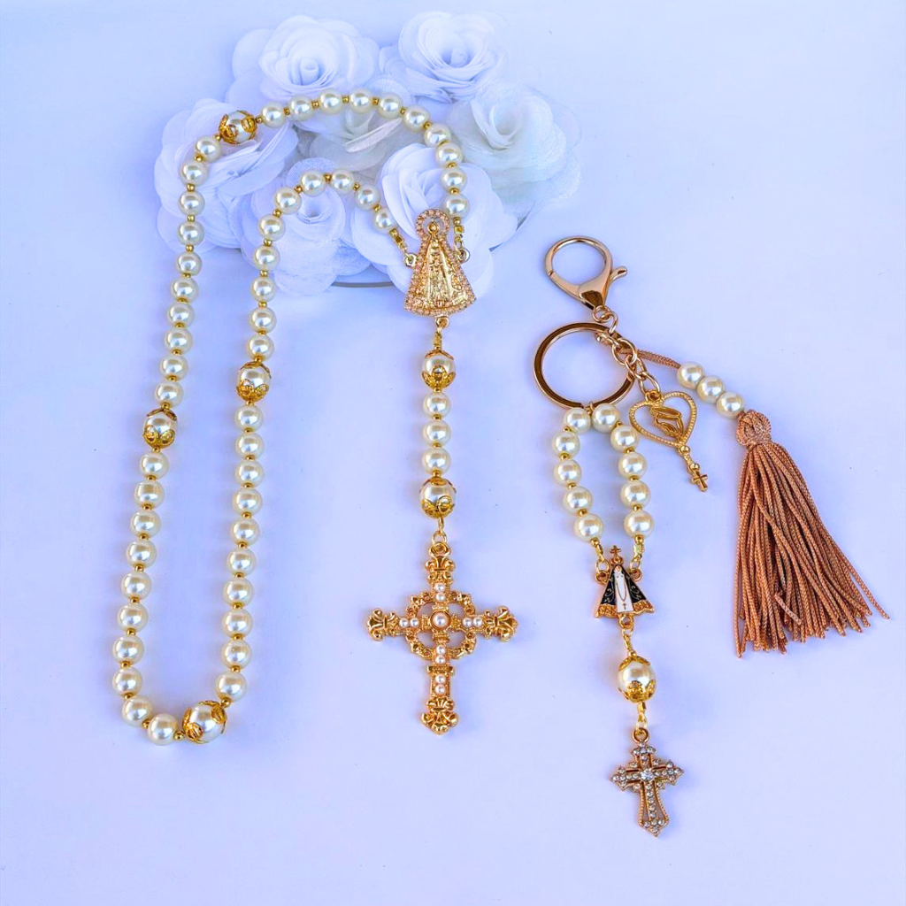 Our Lady of Aparecida Kit - Pearls