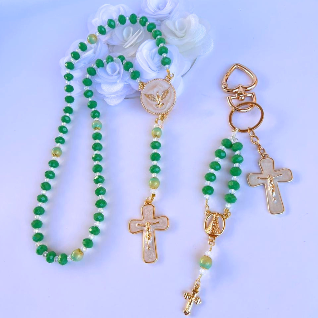 Kit Devocional Espírito Santo - Verde