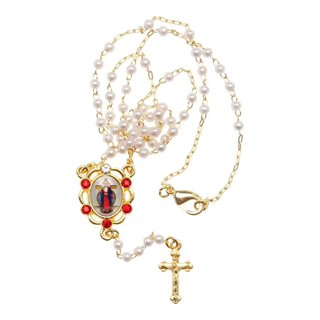 Jesus of the Holy Wounds Rosary Choker