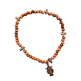 Pulseira Mini Terço Jesus das Santas Chagas