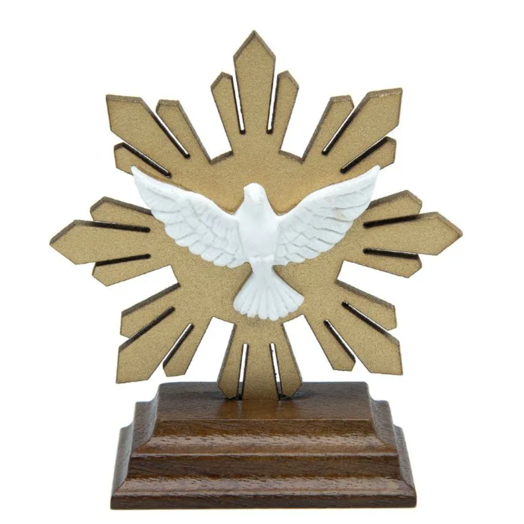 Adorno de Mesa Espírito Santo com Pedestal