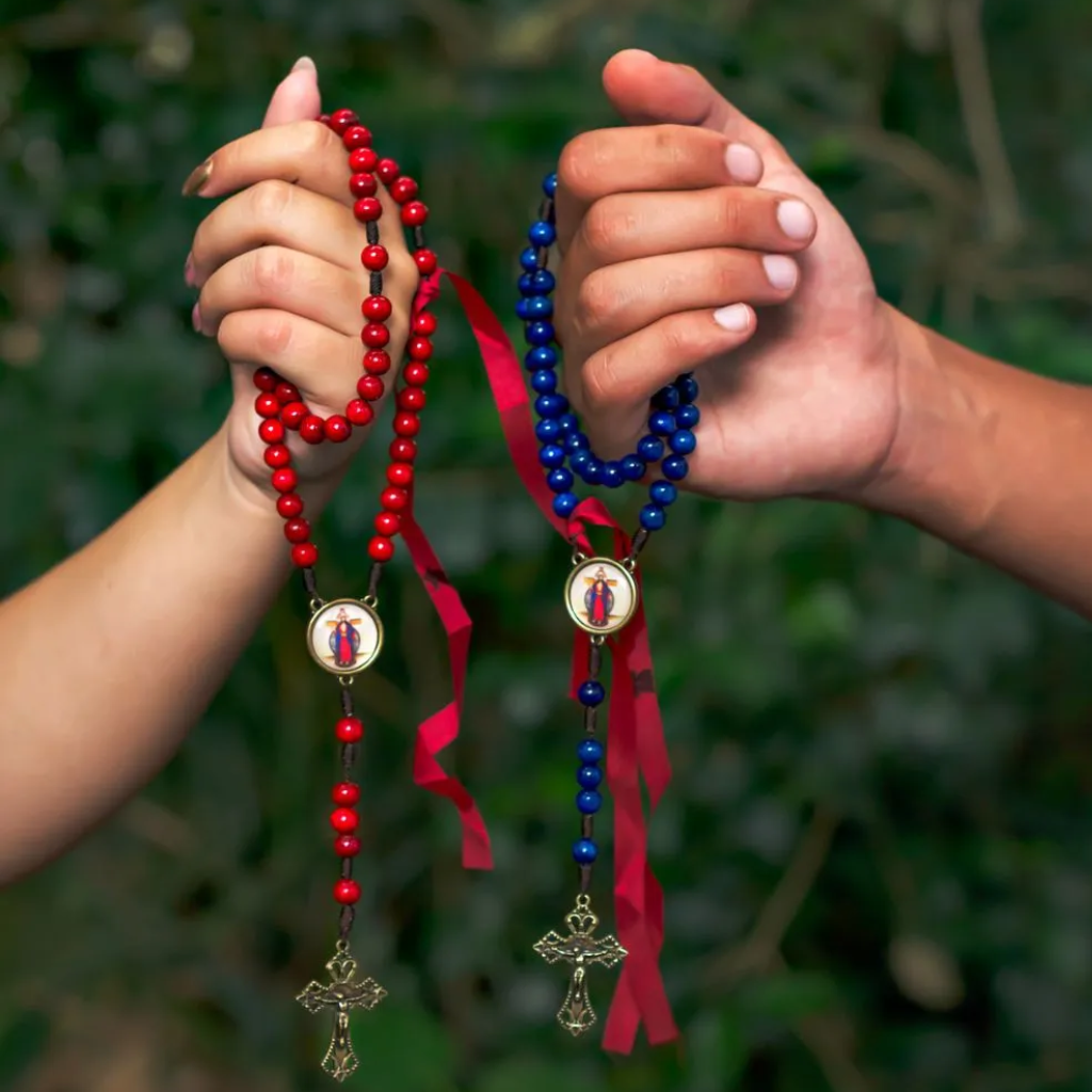Terço Casal Jesus das Santas Chagas