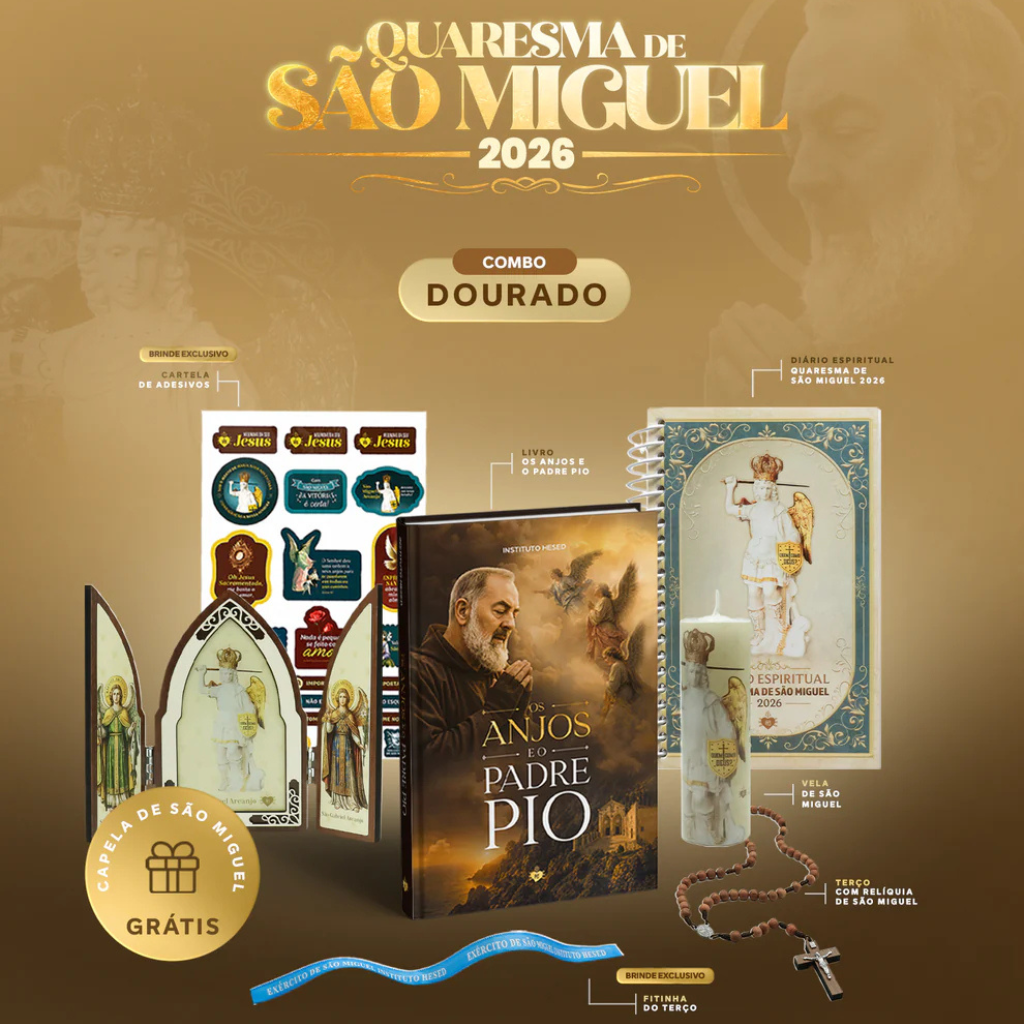 Quaresma de São Miguel 2026 - Combo Dourado - HESED
