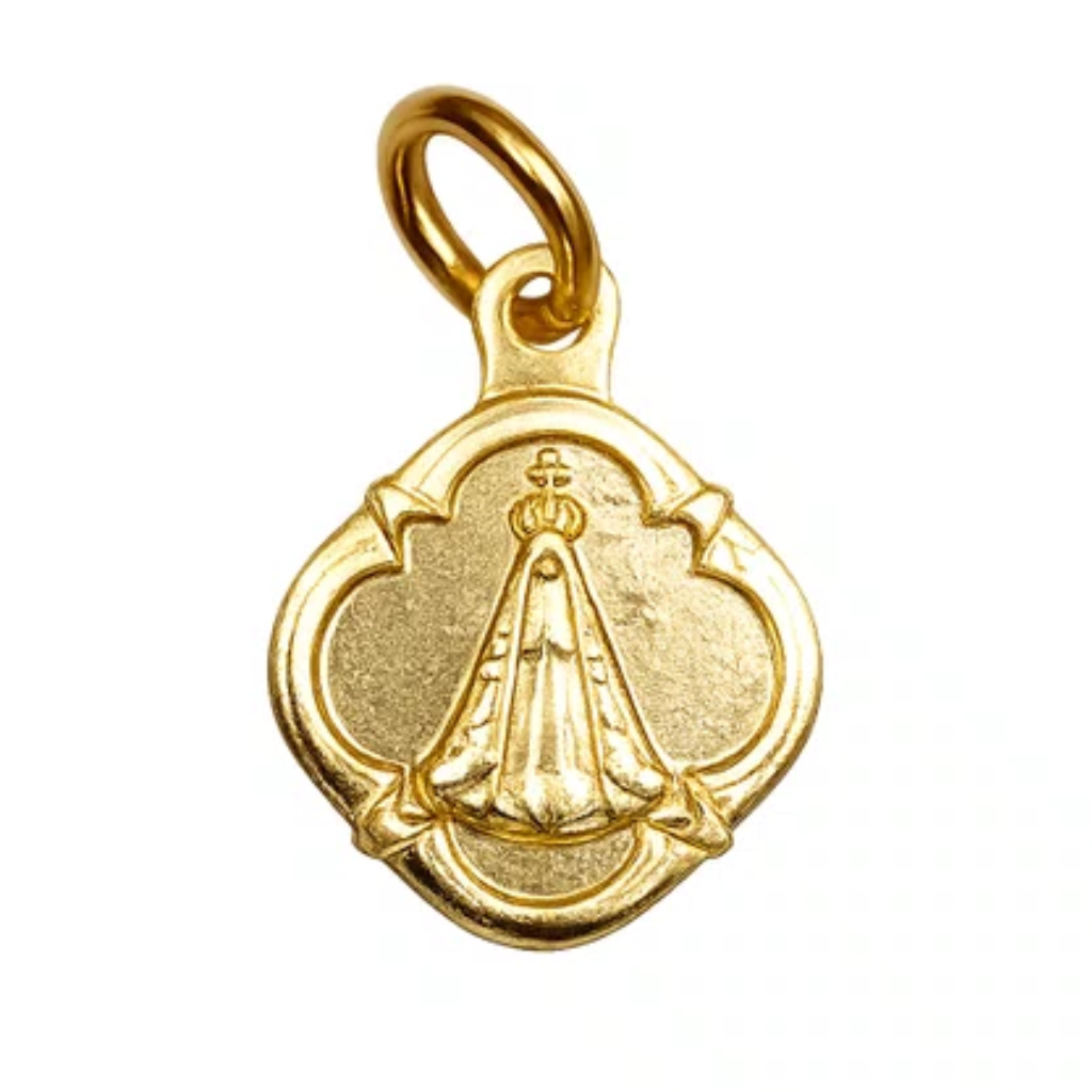 Medalha de Nossa Senhora Aparecida Dourada