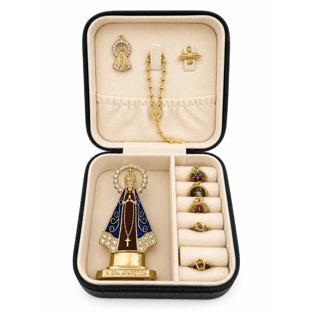Mini Oratorio Portátil Nuestra Señora Aparecida