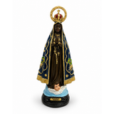 Nossa Senhora Aparecida - 22 cm - Modelo Italiano de Resina