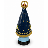 Nossa Senhora Aparecida - 22 cm - Modelo Italiano de Resina