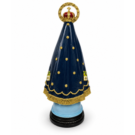 Nossa Senhora Aparecida - 22 cm - Modelo Italiano de Resina