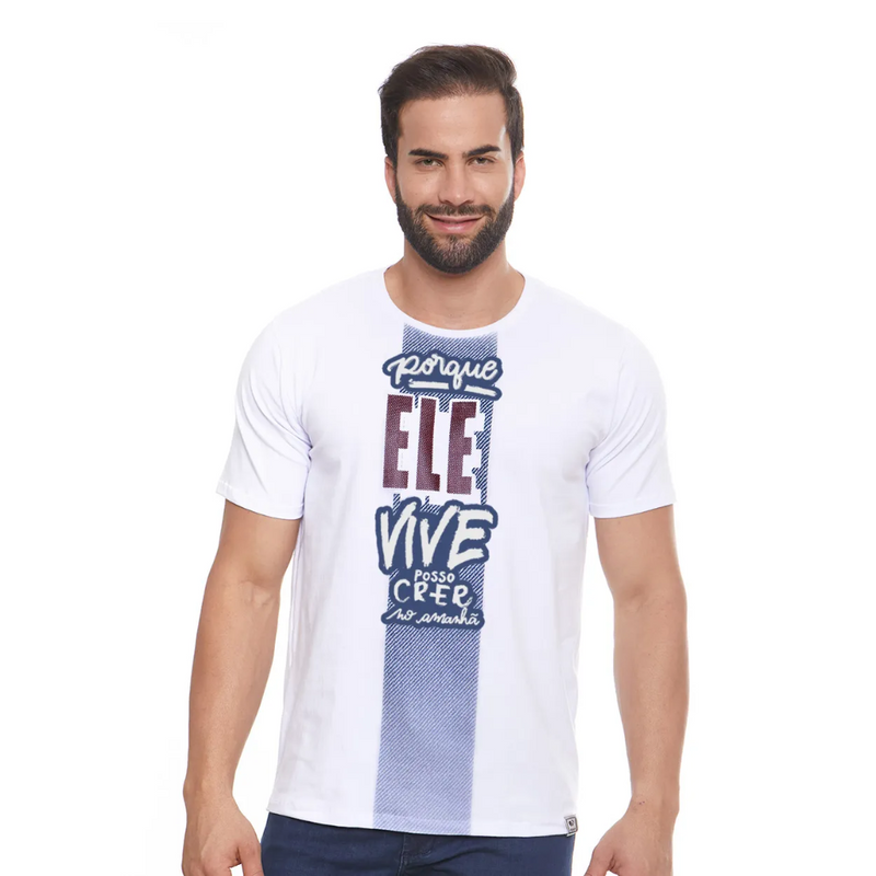 Because He Lives I Can Believe in Tomorrow T-Shirt