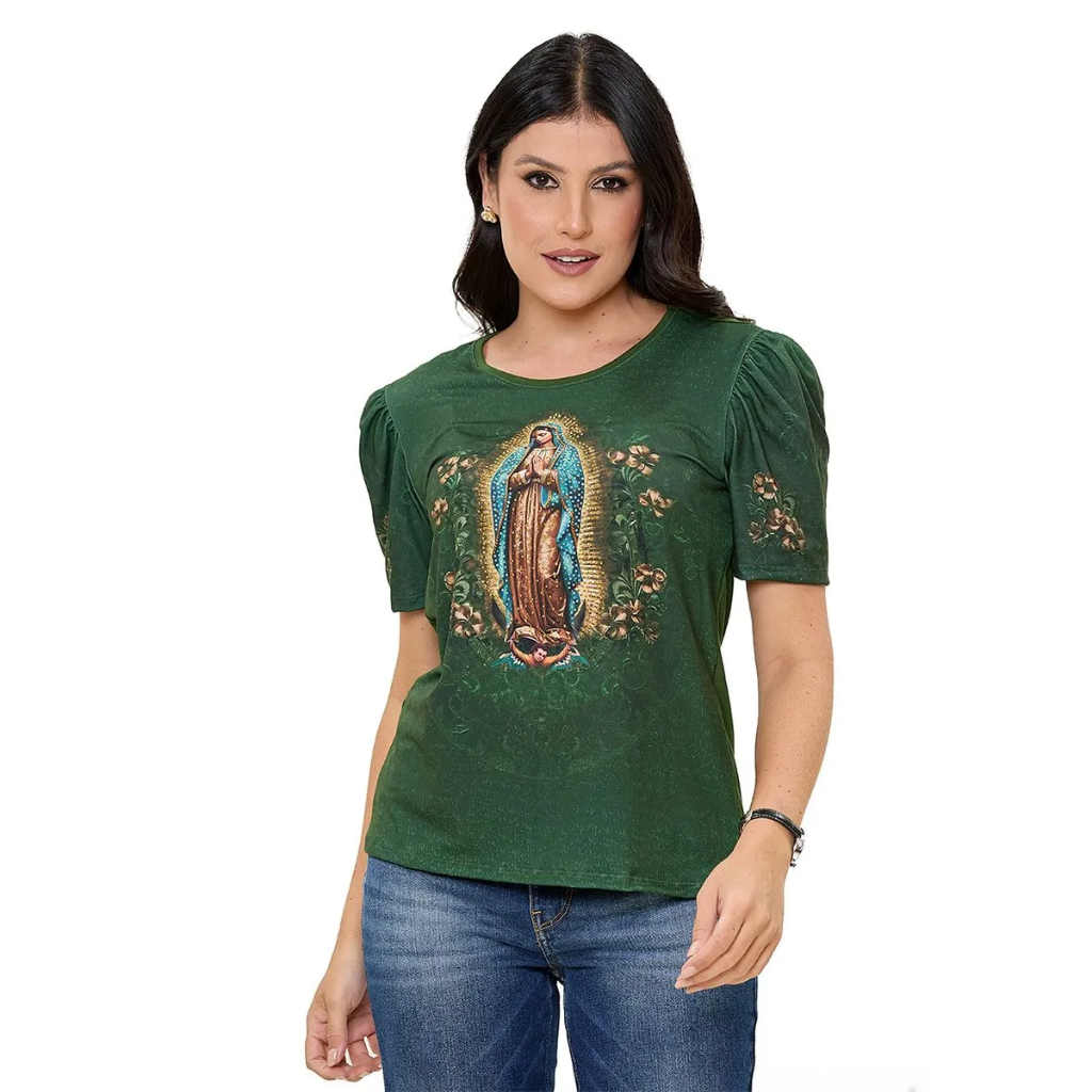 Baby Look Nossa Senhora de Guadalupe