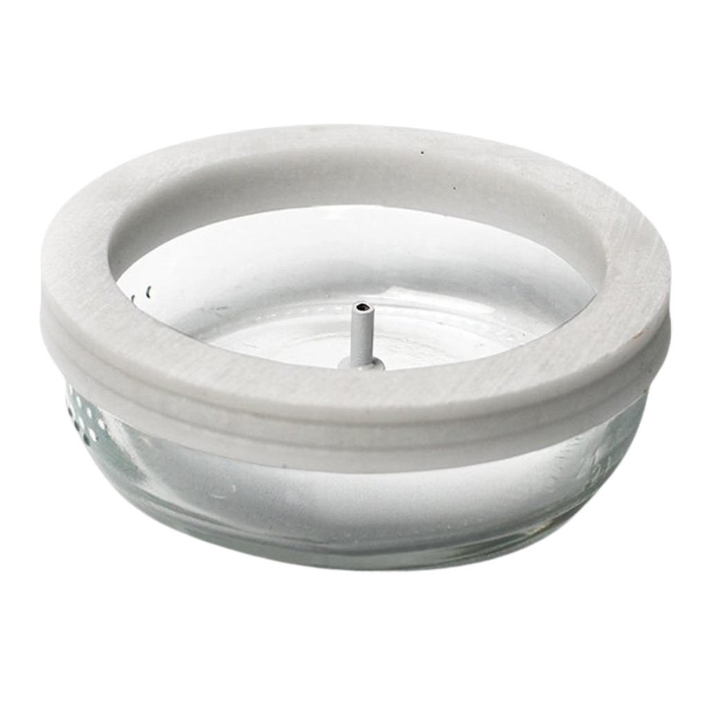 Glass Marble Incense Holder