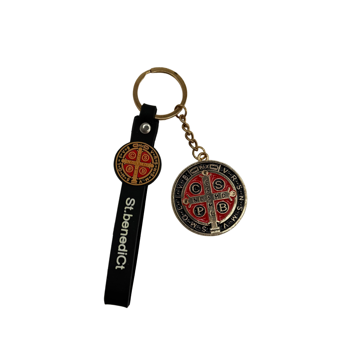 Saint Benedict Keychain