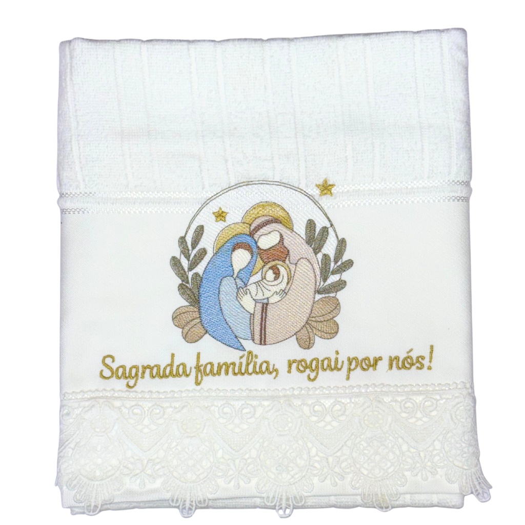 Embroidered Face Towel