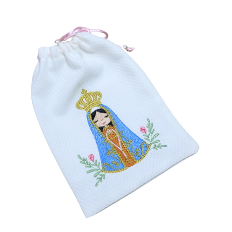 Embroidered Rosary Holder