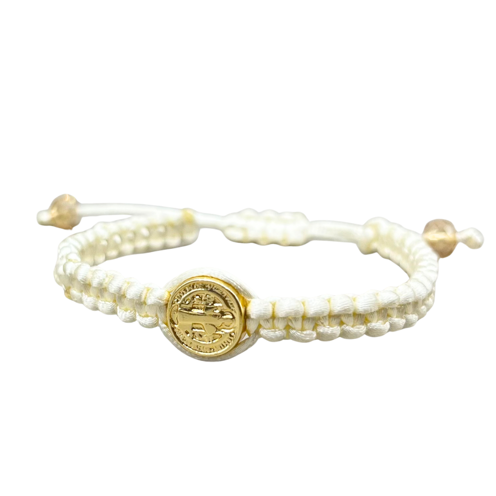 Beige Saint Benedict Bracelet
