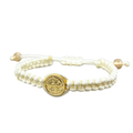 Beige Saint Benedict Bracelet