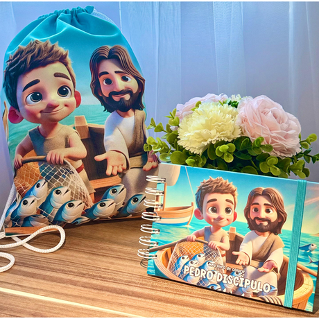 Colorindo a Fé com Amor – Kit Católico Infantil