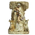 Imported Resin Nativity Scene, Holy Family, Joseph Standing, Sand - 23 cm