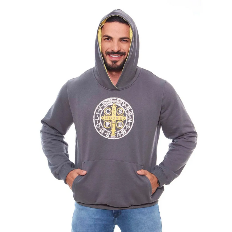 Men's Saint Benedict Medal Sweatshirt