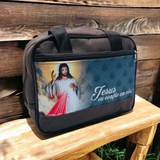 Bolsa Porta Bíblia Jesus Misericordioso
