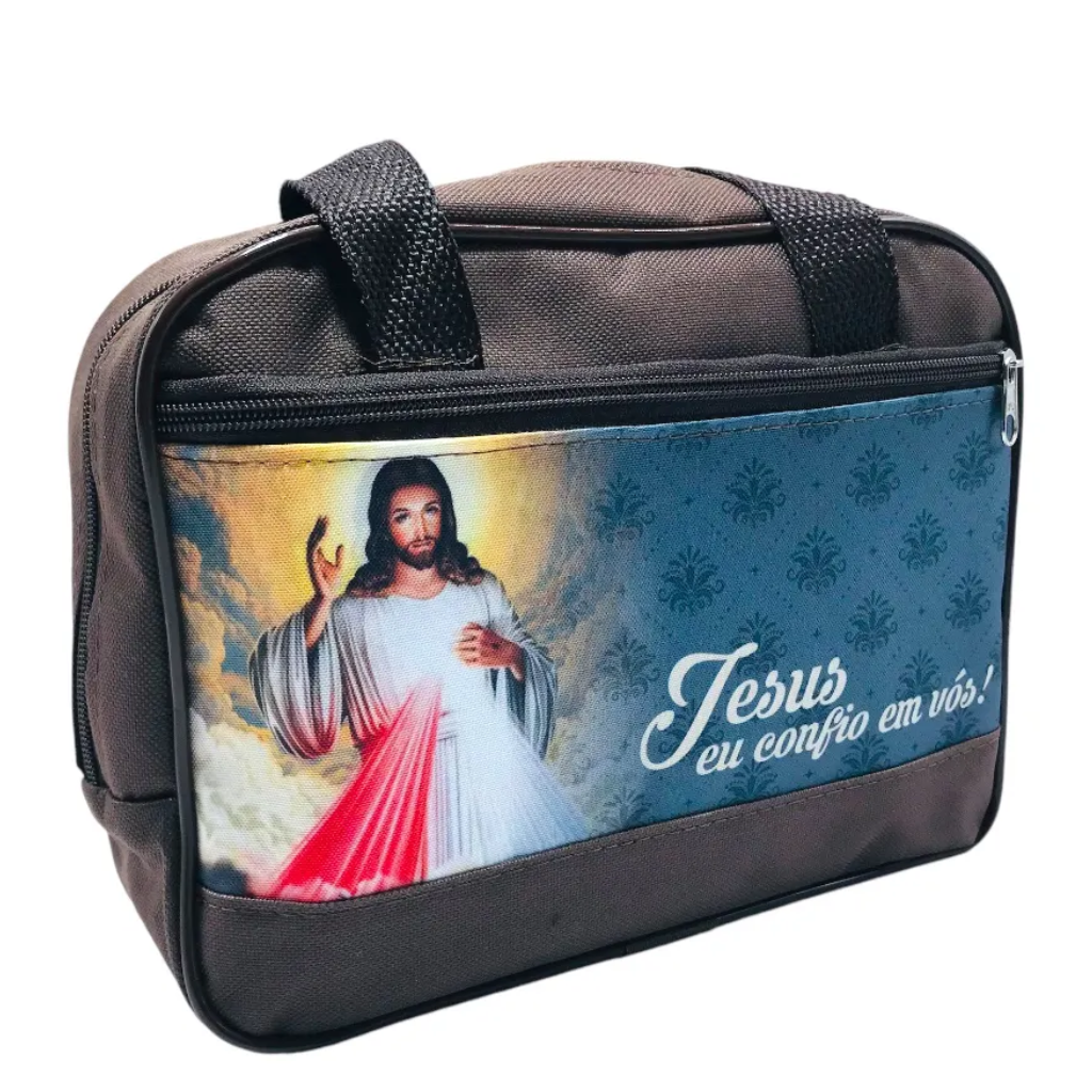 Bolsa Porta Bíblia Jesus Misericordioso