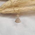 Semi-jewelry Necklace Our Lady of Aparecida
