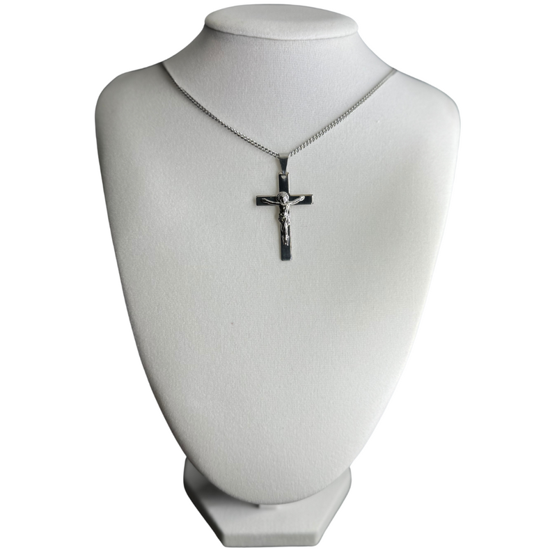 925 Silver Crucifix Chain