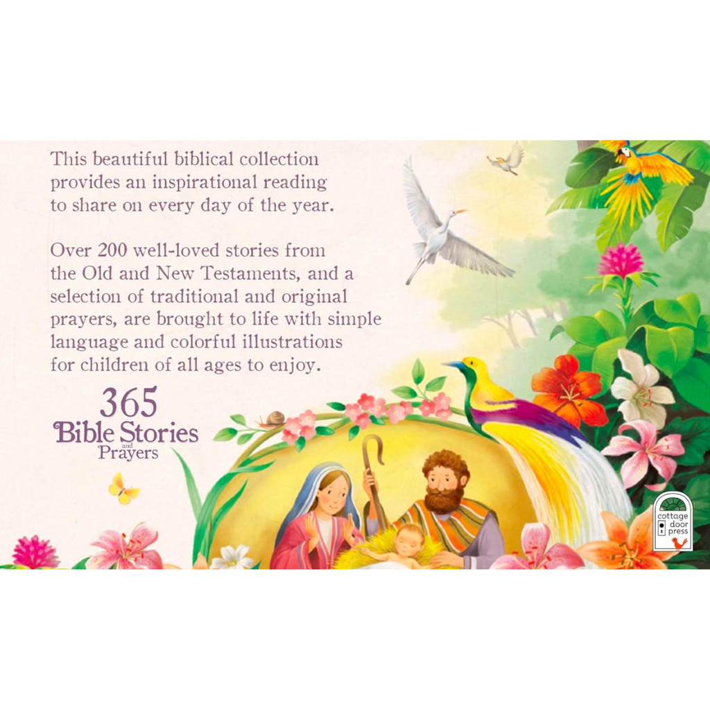 365 Bible Stories and Prayers Padded Treasury