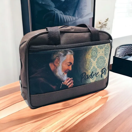 Bolsa Porta Bíblia Padre Pio