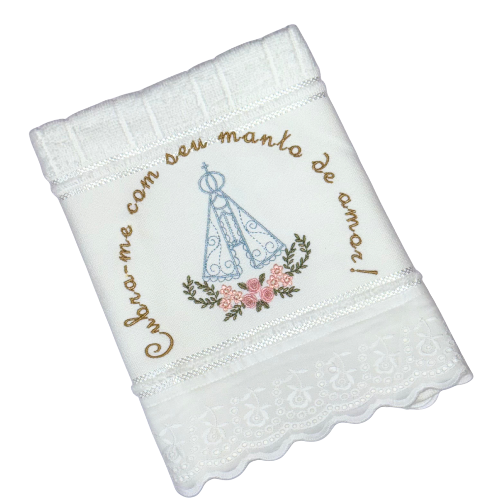 Embroidered Face Towel