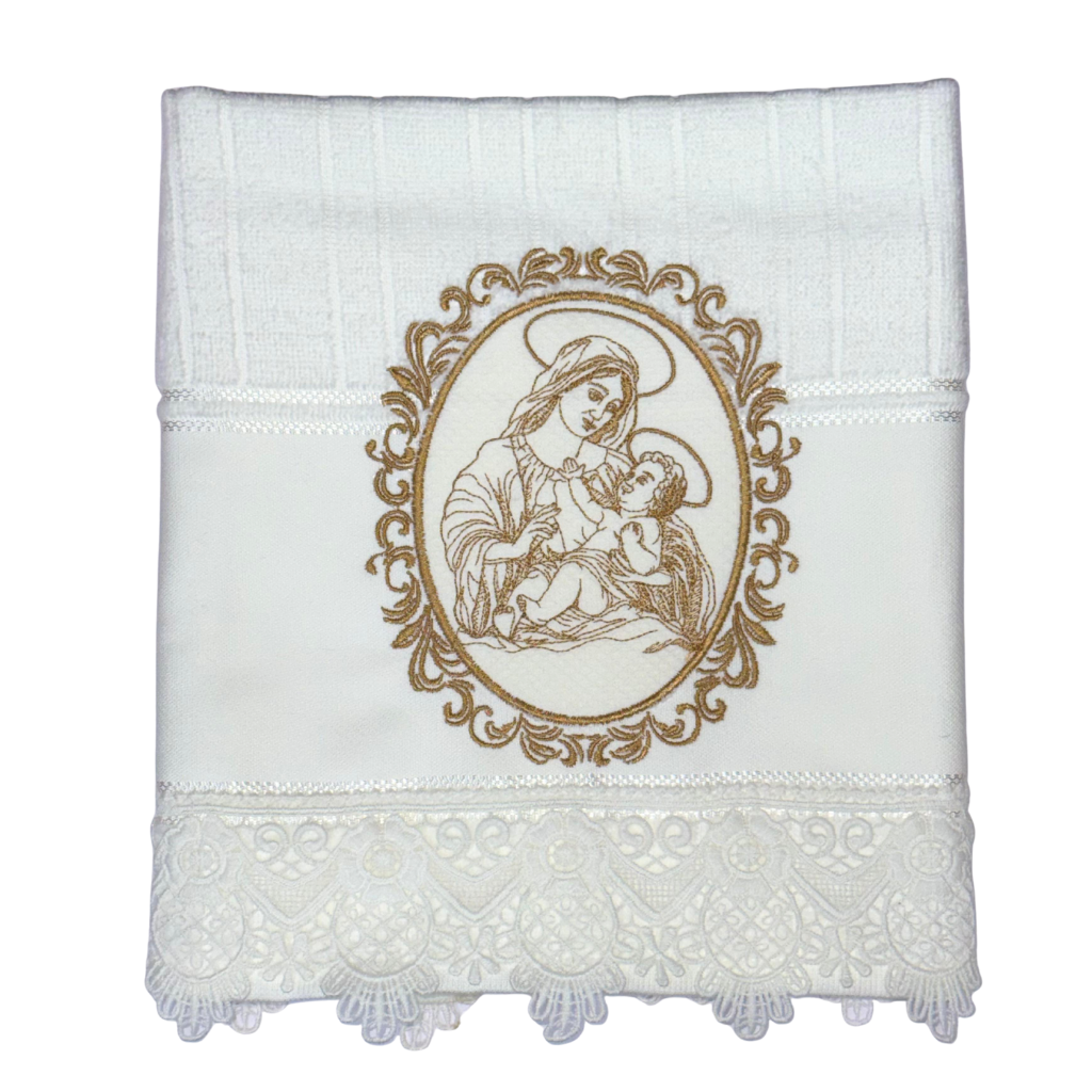 Embroidered Face Towel