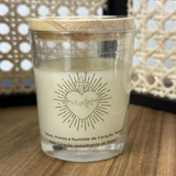 Religious Candles in Glass Jars – Faith-Themed Favors