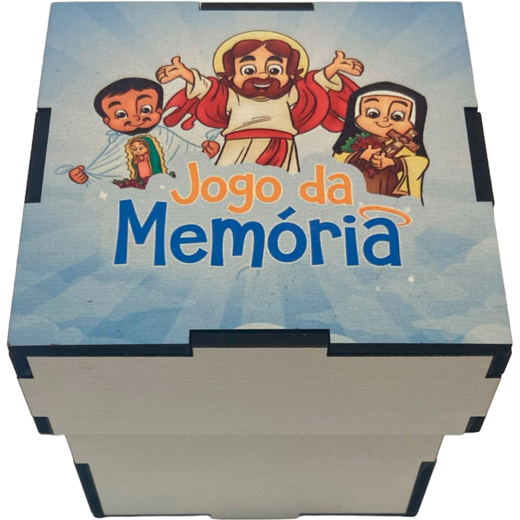 Jogo da Memória MDF Santos