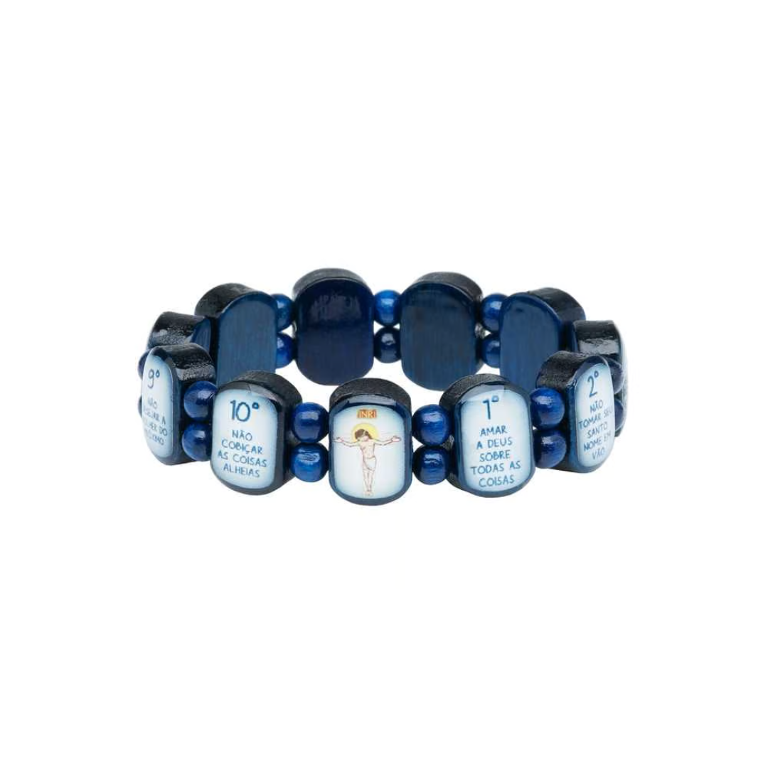 Pulseira Infantil Dez Mandamentos