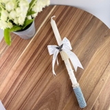 Personalized baptism/communion/confirmation candle