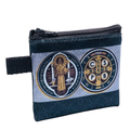 Double Rosary Pouch with St. Benedict Medal