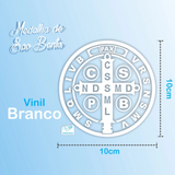 Adesivo Medalha de São Bento Grande