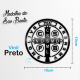 Adesivo Medalha de São Bento Grande