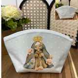 Necessaire Devocional com Estampas Religiosas